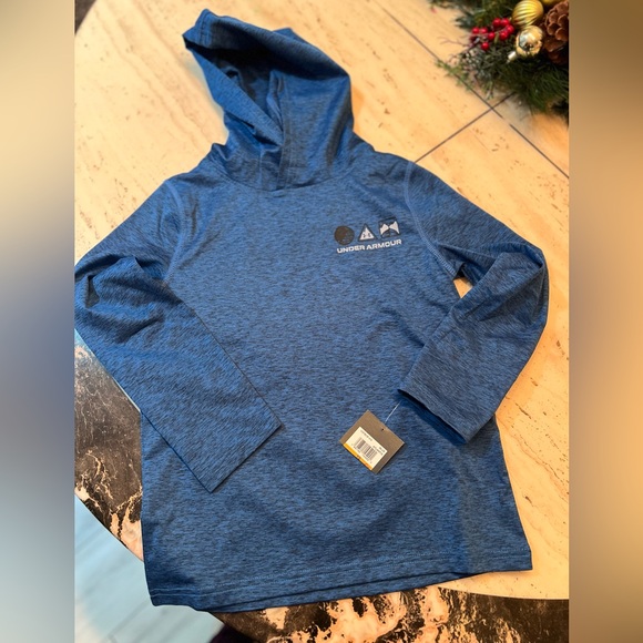 Under Armour Other - NWT Under Armour Atlantis Blue KIDS Hoodie